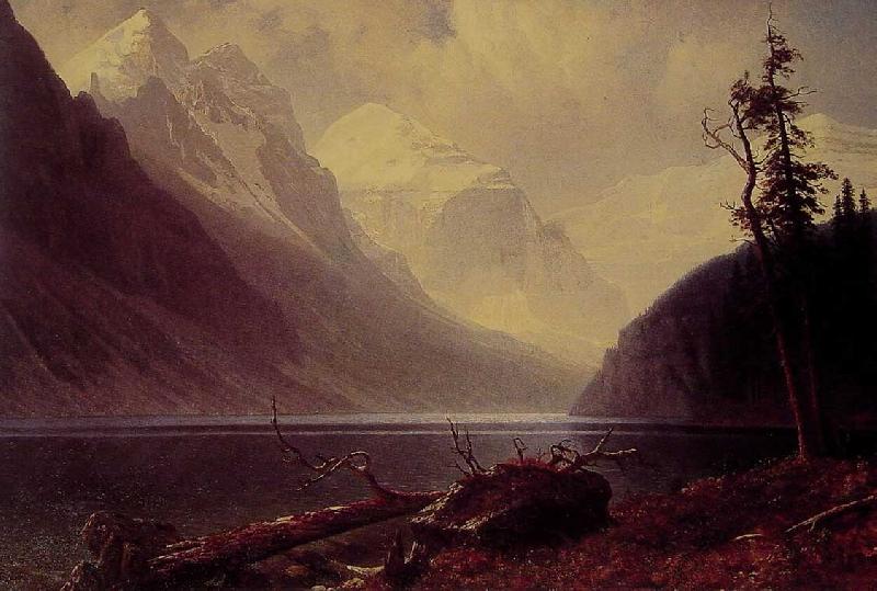 Albert Bierstadt Lake Louise China oil painting art